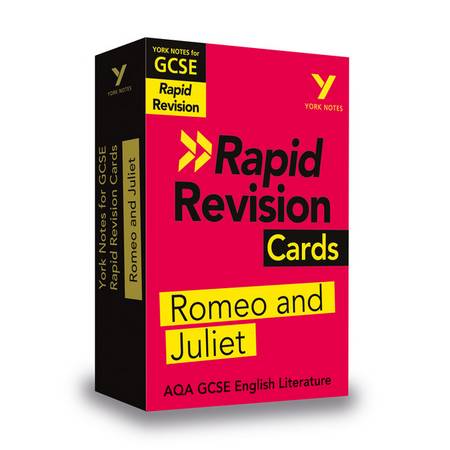 York Notes for AQA GCSE (9-1) Rapid Revision Cards: Romeo and Juliet - Alison Powell - 9781292273662