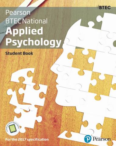 BTEC National Applied Psychology Student Book + Activebook 3 BTEC National Applied Psychology Student Book + Activebook - Susan Harty - 9781292277554