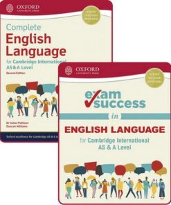 Complete English Language for Cambridge International AS & A Level: Student Book & Exam Success Guide Pack - Julian Pattison - 9781382009737