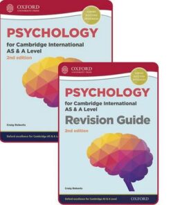 Psychology for Cambridge International AS and A Level: Student Book & Revision Guide Pack - Craig Roberts - 9781382009744