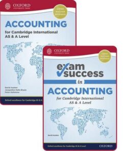 Accounting for Cambridge International AS and A Level: Student Book & Exam Success Guide Pack - David Austen - 9781382009775