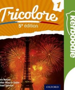 Tricolore 5e edition 1: Kerboodle Resources & Assessment - Sylvia Honnor - 9781408524206
