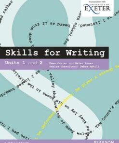 Skills for Writing Student Book Units 1-2 - Esther Menon - 9781447948759
