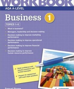 AQA A-Level Business Workbook 1 - Samuel Stones - 9781510483262