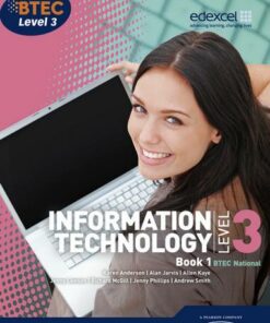 BTEC Level 3 National IT Student Book 1 - Karen Anderson - 9781846909283