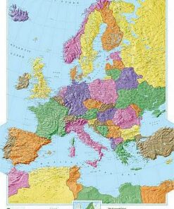 Map of Europe - Schofield & Sims - 9780721709345