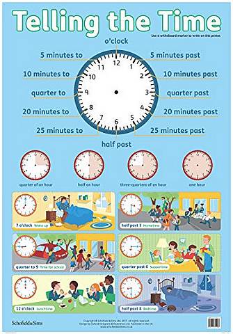Telling the Time - Schofield & Sims - 9780721755403