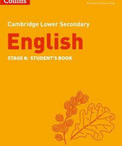 Collins Cambridge Lower Secondary English Student's Book: Stage 8 - Julia Burchell - 9780008364076