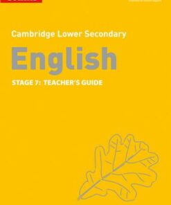 Collins Cambridge Lower Secondary English Teacher's Guide: Stage 7 - Julia Burchell - 9780008364090