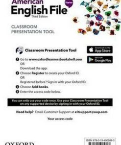 American English File (3rd Edition) Starter Classroom Presentation Tool (Internet Access Card) -  - 9780194905893