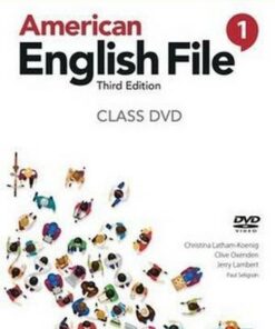 American English File (3rd Edition) 1 DVD (Internet Access Code) -  - 9780194906142