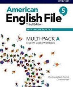 American English File (3rd Edition) 5 MultiPACK 5A with Online Practice - Christina Latham-Koenig - 9780194907170