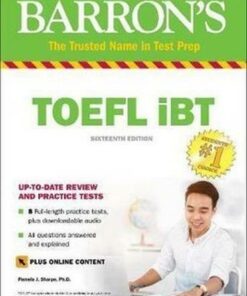 Barron's TOEFL iBT with Online Tests & Downloadable Audio (16th Edition) - Pamela J. Sharpe - 9781438011875