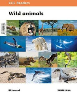 CLIL Readers Level 1 Wild Animals with Audio Download -  - 9788414111307