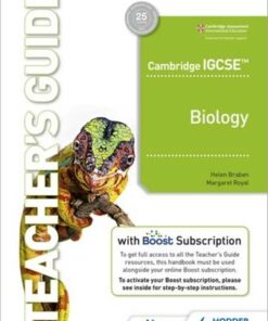 Cambridge IGCSE (TM) Biology Teacher's Guide with Boost Subscription Booklet - Margaret Royal - 9781398310476
