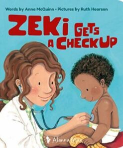Zeki Gets A Checkup - Anna McQuinn - 9781907825309