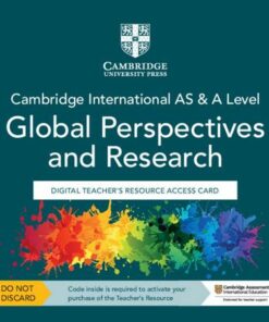 Cambridge International AS & A Level Global Perspectives & Research Digital Teacher's Resource Access Card - David Towsey - 9781108821681