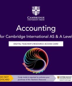 Cambridge International AS & A Level Accounting Digital Teacher's Resource Access Card - Deborah Malpas - 9781108828734