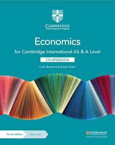 Cambridge International AS & A Level Economics Coursebook with Digital Access (2 Years) - Colin Bamford - 9781108903417