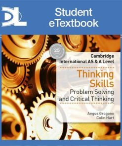 Cambridge International AS/A Level Thinking Skills - Hodder Education - 9781510422230