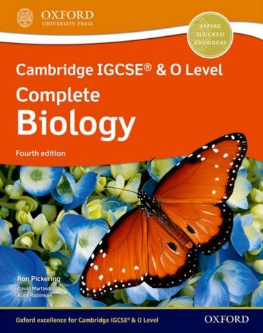 Cambridge IGCSE (R) & O Level Complete Biology: Student Book Fourth Edition - Ron Pickering - 9781382005760