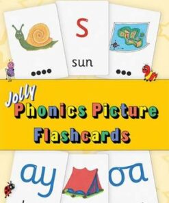 Jolly Phonics Picture Flash Cards: In Precursive Letters - Sara Wernham - 9781844144334