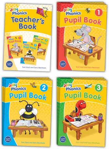 Jolly Phonics Class Set: In Print Letters - Sara Wernham - 9781844148660