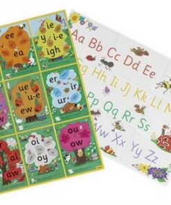 Jolly Phonics Alternative Spelling & Alphabet Posters: In Precursive Letters - Sue Lloyd - 9781903619124