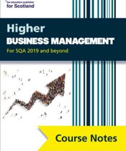 Higher Business Management Course Notes (second edition): Revise for SQA Exams (Leckie Course Notes) - Lee Coutts - 9780008383473