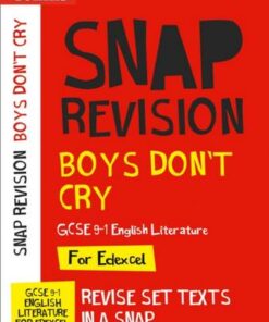 Boys Don't Cry Edexcel GCSE 9-1 English Literature Text Guide: Ideal for home learning