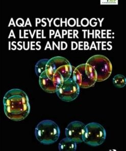 AQA Psychology A Level Paper Three: Issues and Debates - Phil Gorman - 9780367375430