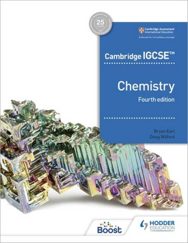 Cambridge IGCSE (TM) Chemistry 4th Edition - Bryan Earl - 9781398310506