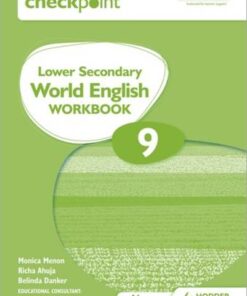 Cambridge Checkpoint Lower Secondary World English Workbook 9 - Monica Menon - 9781398311404