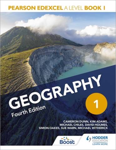 Pearson Edexcel A Level Geography Book 1 Fourth Edition - Cameron Dunn - 9781398312555