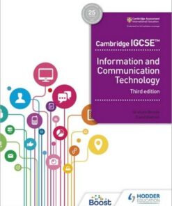 Cambridge IGCSE Information and Communication Technology Third Edition - David Watson - 9781398318540