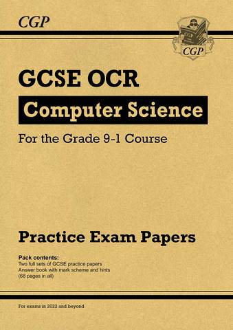 New GCSE Computer Science OCR Practice Papers - for exams in 2022 and beyond - CGP Books - 9781789085617