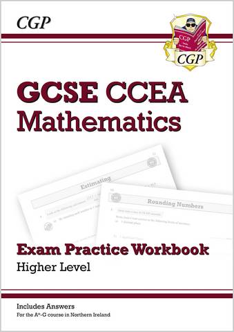 New CCEA GCSE Maths Exam Practice Workbook: Higher (includes Answers) -  - 9781789085648