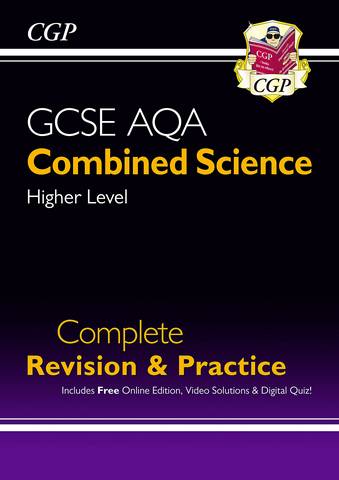 New GCSE Combined Science AQA Higher Complete Revision & Practice w/ Online Ed