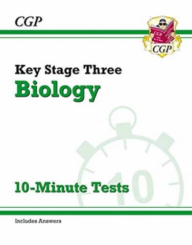 New KS3 Biology 10-Minute Tests (with answers) - CGP Books - 9781789085792