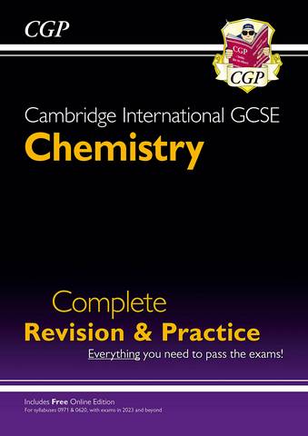 New Cambridge International GCSE Chemistry Complete Revision & Practice - for exams in 2023 & Beyond - CGP Books - 9781789087031