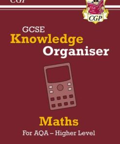 New GCSE Maths AQA Knowledge Organiser - Higher - CGP Books - 9781789087253
