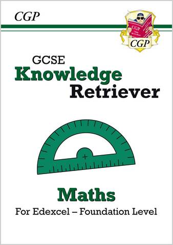 New GCSE Maths Edexcel Knowledge Retriever - Foundation - CGP Books - 9781789087321