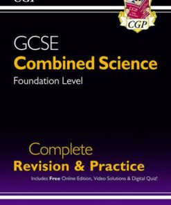 New GCSE Combined Science Foundation Complete Revision & Practice w/ Online Ed