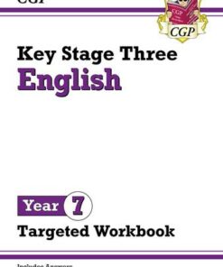 New KS3 English Year 7 Targeted Workbook (with answers) - CGP Books - 9781789087833