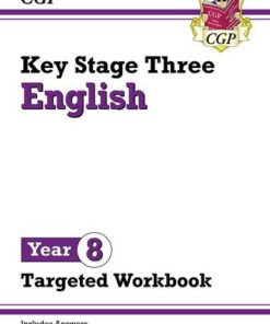 New KS3 English Year 8 Targeted Workbook (with answers) - CGP Books - 9781789087840