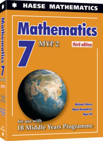 Mathematics 7 (MYP 2) (3rd edition) - Michael Haese - 9781922416308
