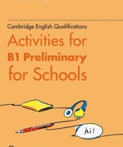 Activities for B1 Preliminary for Schools (Collins Cambridge English) - Rebecca Adlard - 9780008461171