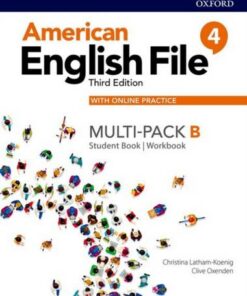 American English File: Level 4: Student Book/Workbook Multi-Pack B with Online Practice - Christina Latham-Koenig - 9780194906982