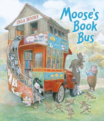 Moose's Book Bus - Inga Moore - 9781406385694