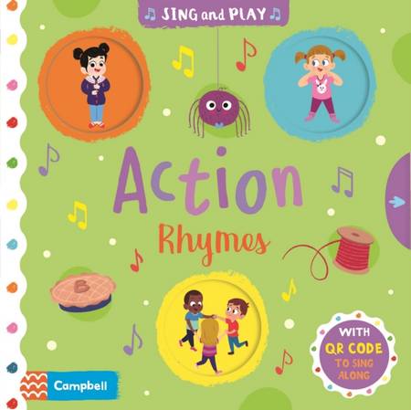 Action Rhymes - Campbell Books - 9781529060652